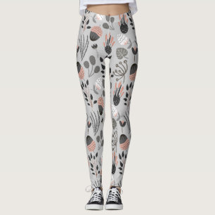 Colourful Summer Pattern Leggings