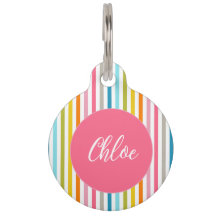 Colourful Summer Rainbow Stripes