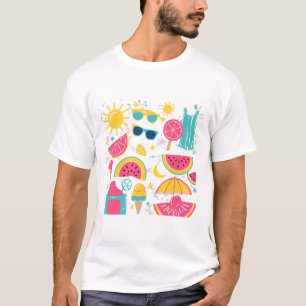Colourful Summer Vibes – Bright & Fun Seasonal T-Shirt