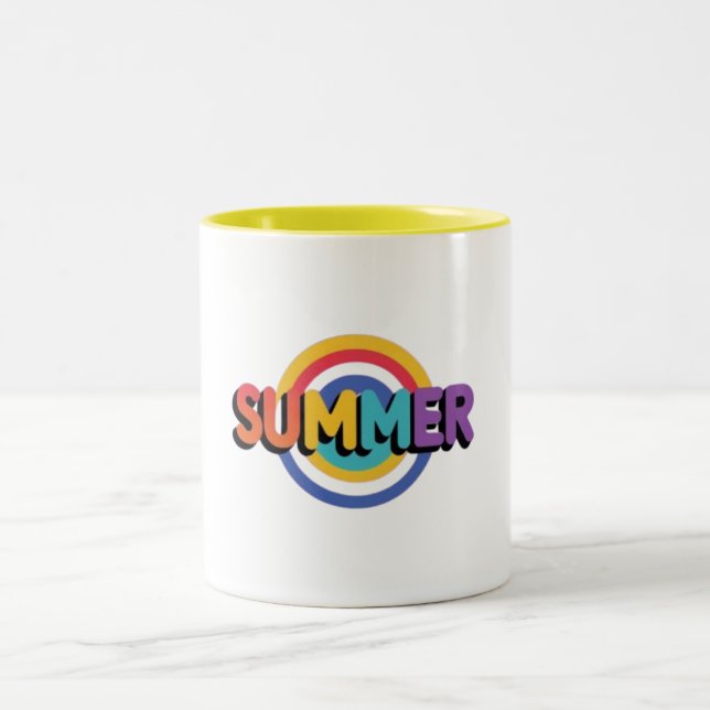  Colourful Summer Vibes Mug (Center)