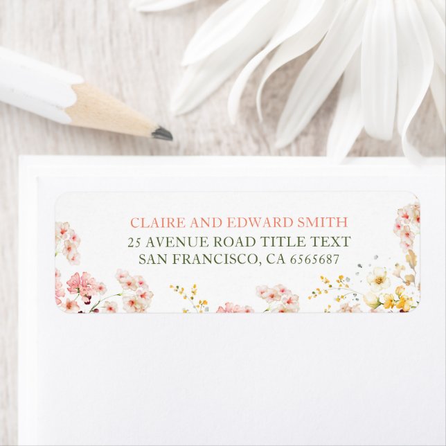 Colourful Summer Wildflowers Cute (Insitu)