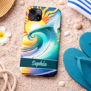 Colourful Sun and Surf Signature  Case-Mate iPhone Case