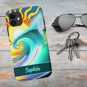 Colourful Sun and Surf Signature  Case-Mate iPhone Case