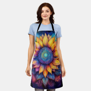 Colourful Sunflower Apron