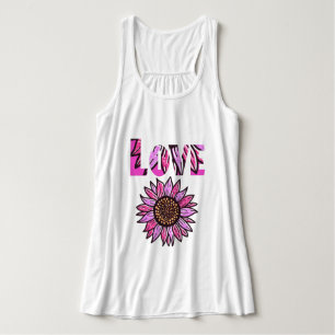 Colourful Sunflower Love Singlet