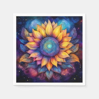 Colourful Sunflower Napkin