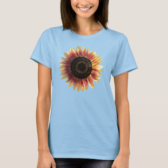 Colourful Sunflower T-Shirt (Front)