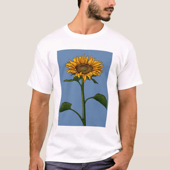 Colourful Sunflower T-Shirt (Front)