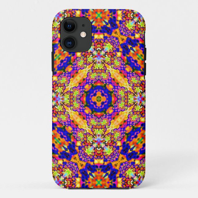 colourful sunrise beach phone case  (Back)