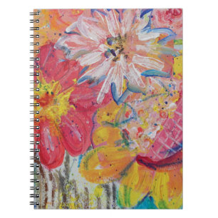 Colourful Suns by Lydia's Art Sangria Notebook