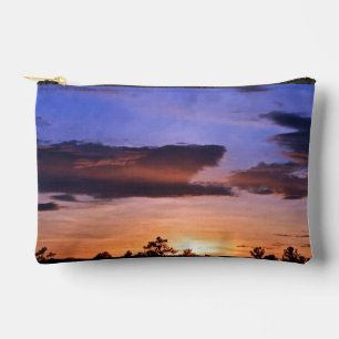 Colourful Sunset by Shirley Taylor Accessory Pouch