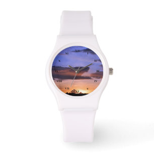 Colourful Sunset by Shirley Taylor Watch