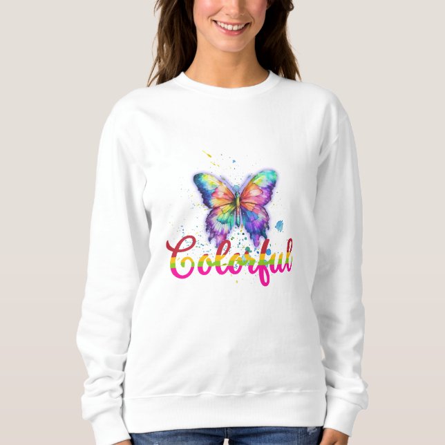 Colourful Sweatshirt (Front)