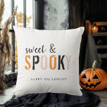 Colourful Sweet And Spooky | Happy Halloween  Cushion<br><div class="desc">Colourful Sweet And Spooky | Happy Halloween</div>