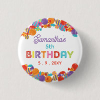Colourful Sweet Fun Candy Birthday Party