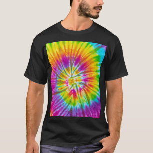 Colourful Swirl Tie-Dye Abstract. T-Shirt