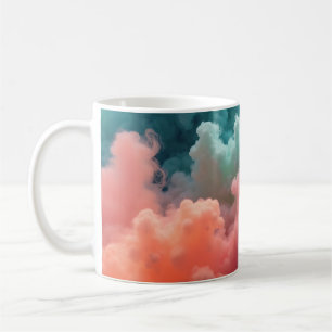 Colourful Swirled Clouds Coffee Mug