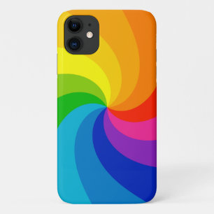 Colourful Swirling Colour Wheel Case-Mate iPhone Case