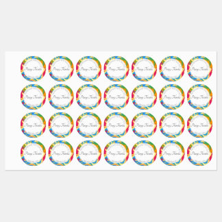 Colourful Swirling Paint