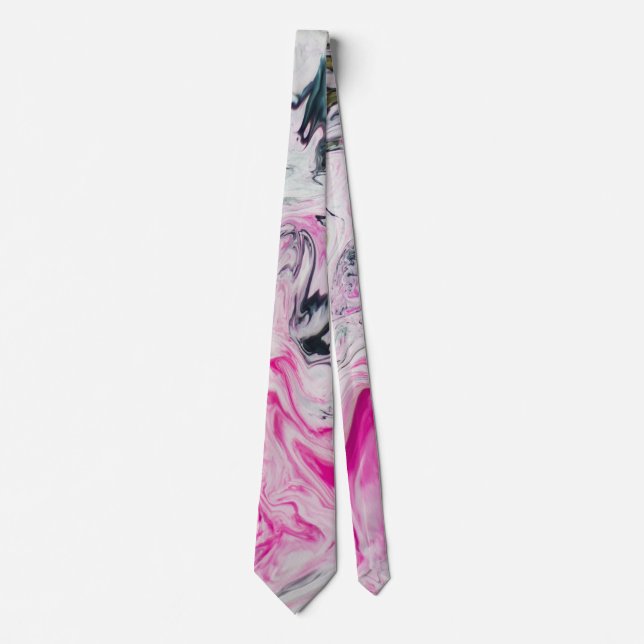 Colourful Swirls Design Tie (Front)
