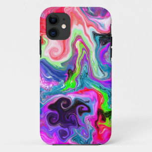Colourful Swirls Marble Fluid Art     Case-Mate iPhone Case