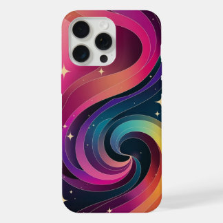 Colourful Swirly Gradient Wallpaper Phone Case