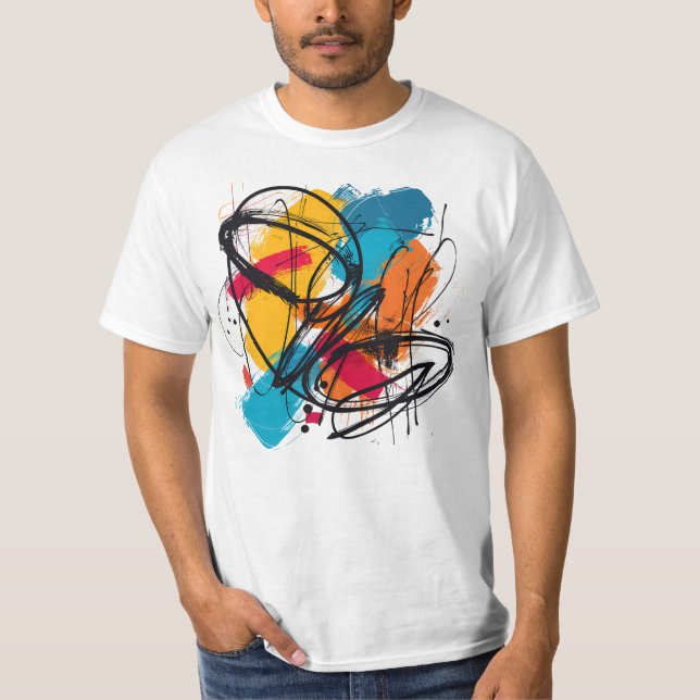Colourful t shirt (Front)