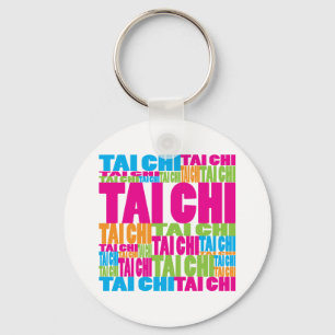 Colourful Tai Chi Key Ring