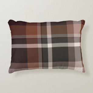 Colourful Tartan Decorative Cushion