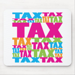 Colourful Tax Mouse Pad