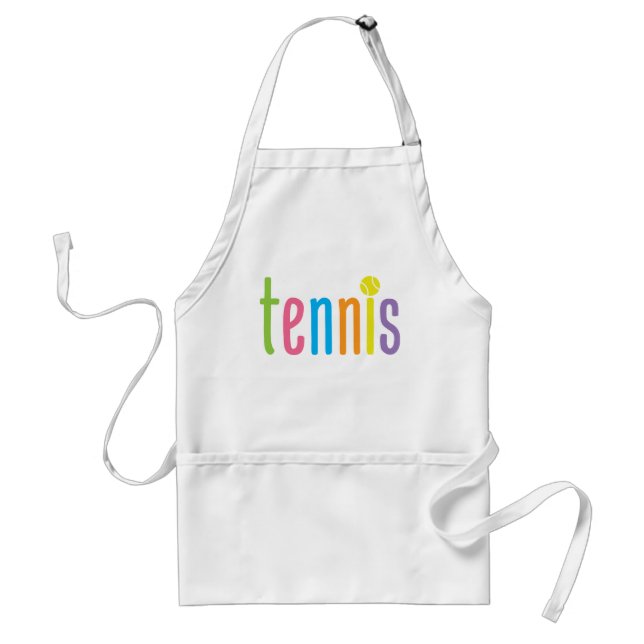 Colourful Tennis Apron (Front)
