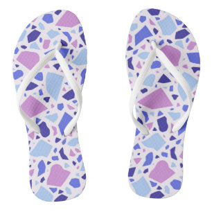 Colourful Terrazzo Pattern Jandals