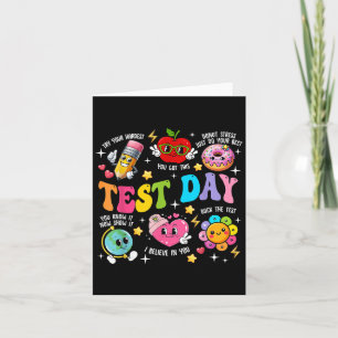 Colourful Test Day You Got This Motivational Kawai Card