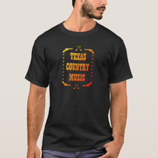 Colourful Texas Country Music T-Shirt