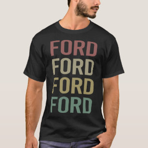 Colourful Text Art - Ford Name T-Shirt