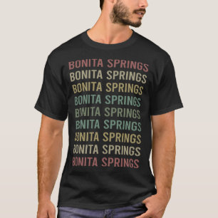 Colourful Text Bonita Springs T-Shirt