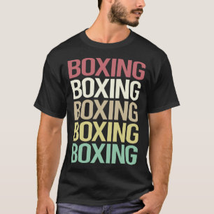 Colourful Text Boxing T-Shirt