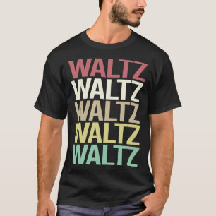 Colourful Text Waltz T-Shirt