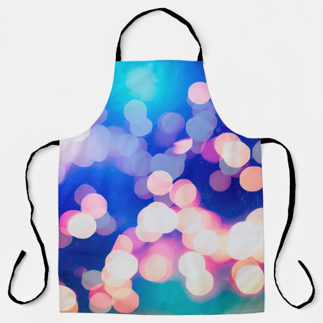 Colourful texture, blurred backgroundabstract,arts apron (Front)