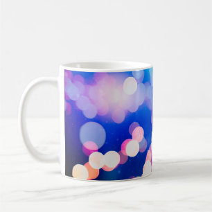 Colourful texture, blurred backgroundabstract,arts coffee mug