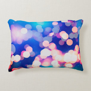 Colourful texture, blurred backgroundabstract,arts decorative cushion