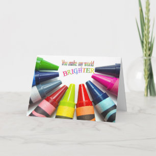 Colourful Thank you friendship