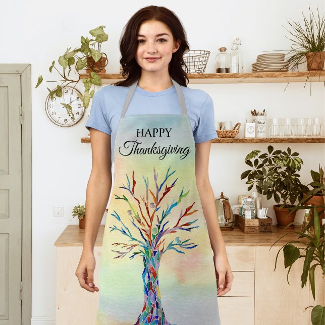 Colourful Thanksgiving Apron (Creator Uploaded)