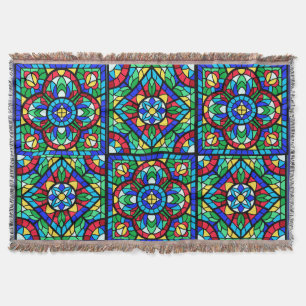 Colourful Throw  Blanket