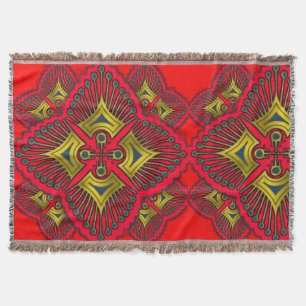 colourful throw blanket, digital design blanket, c blanket