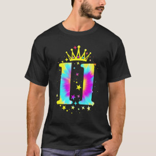Colourful Tie Dye Eleven 11 Year Old Girls 11th Bi T-Shirt