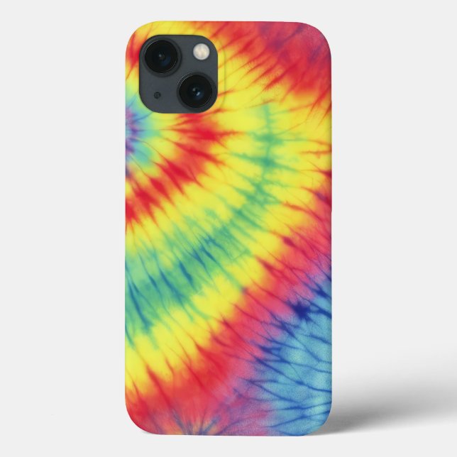 Colourful Tie Dye Phone Case (Back)