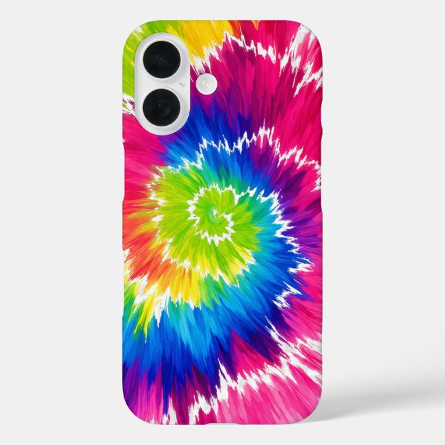 Colourful Tie Dye Phone Case  (Back)