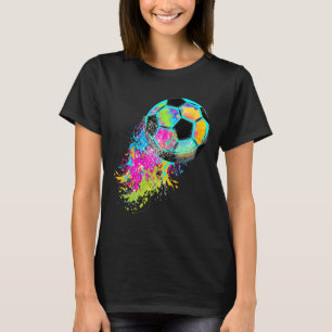 Colourful Tie Dye Soccer Ll T-Shirt