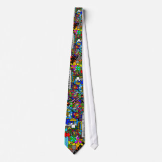 Colourful Tie. Tie